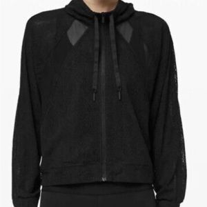Lululemon in depth jacket black lace